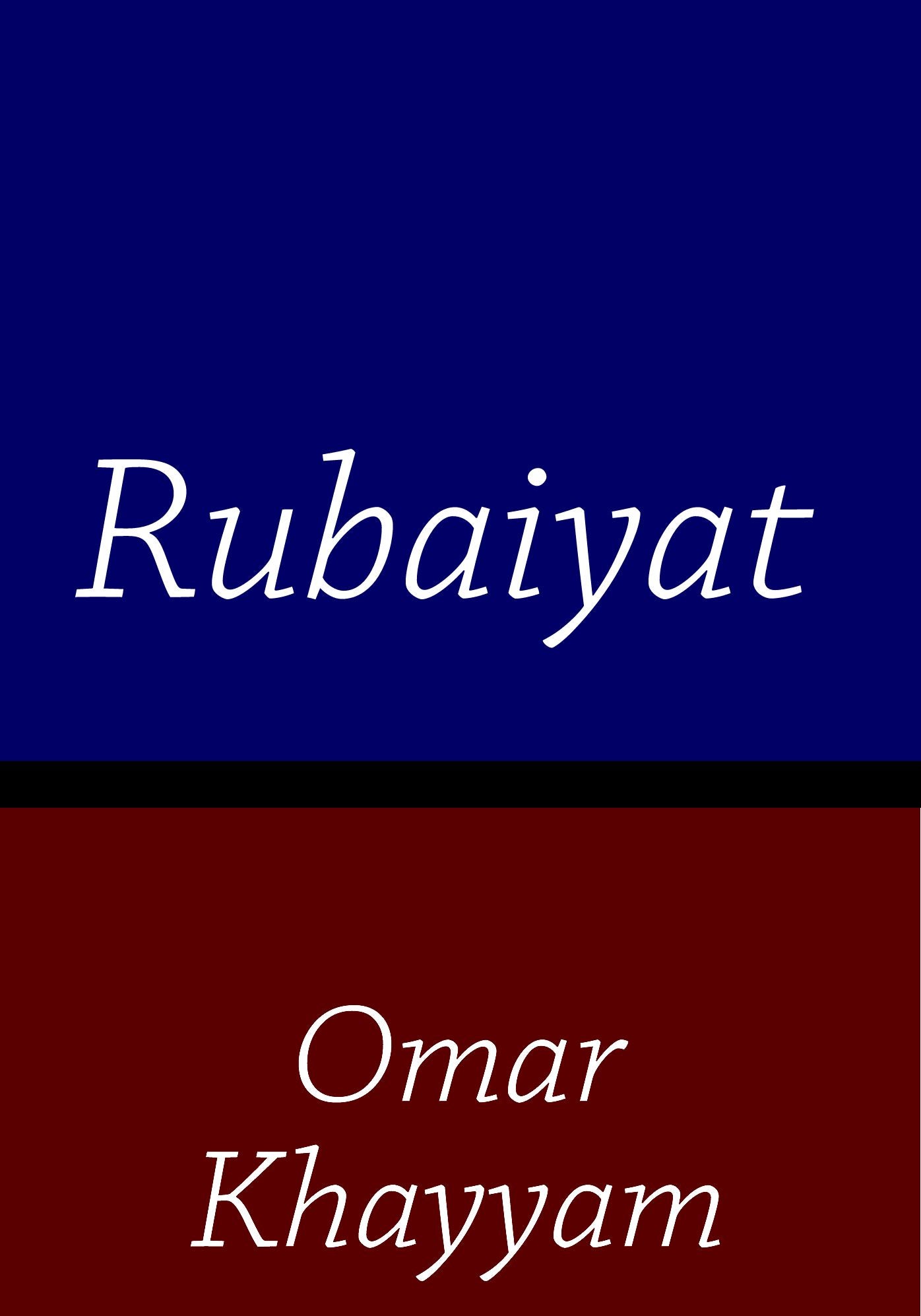 Omar Khayyam Rubaiyat