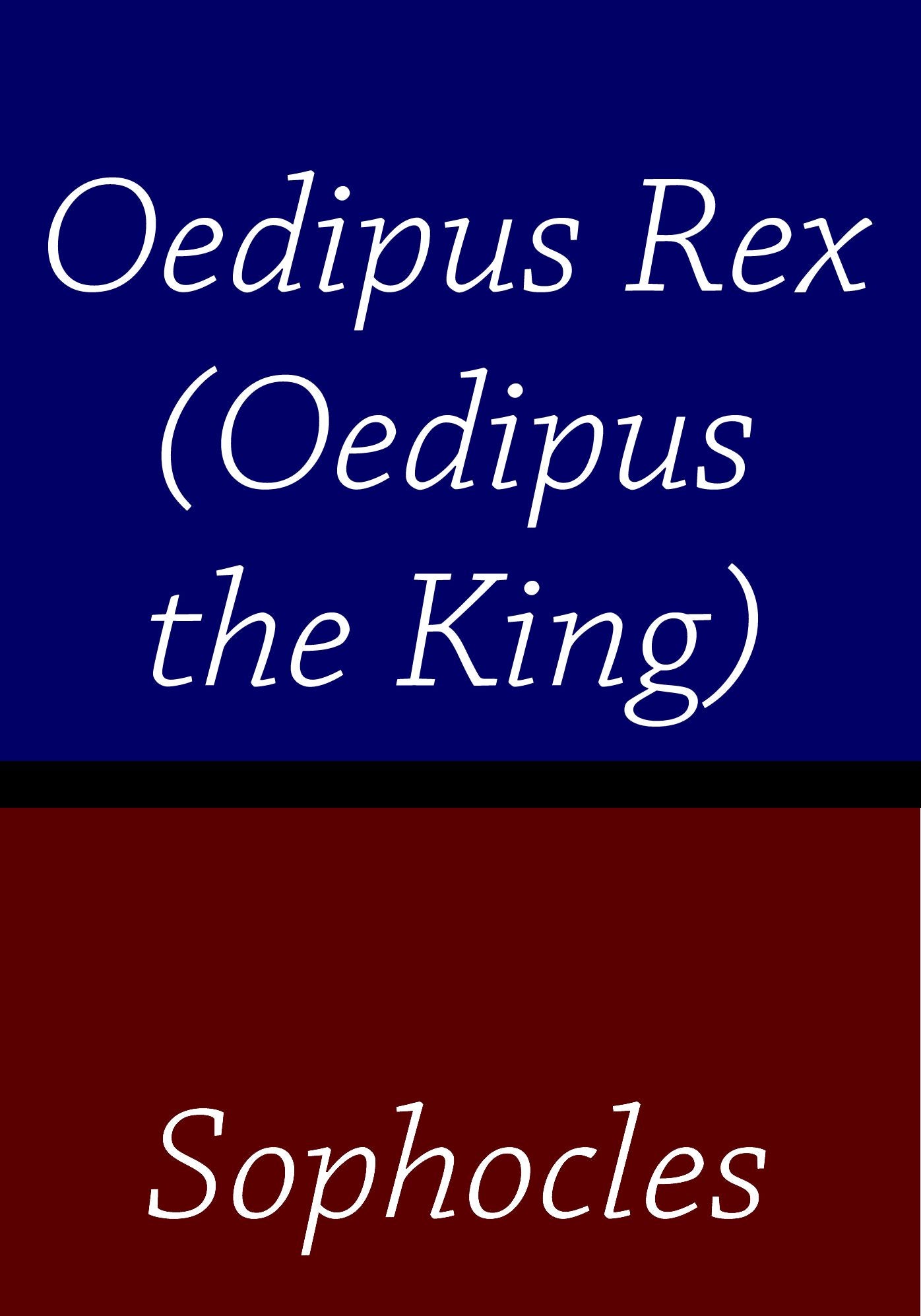 Oedipus Rex Play