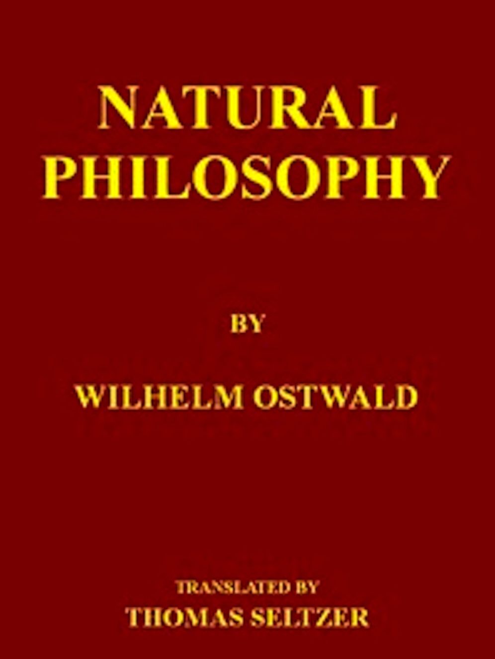 Natural Philosophy (Illustrated)