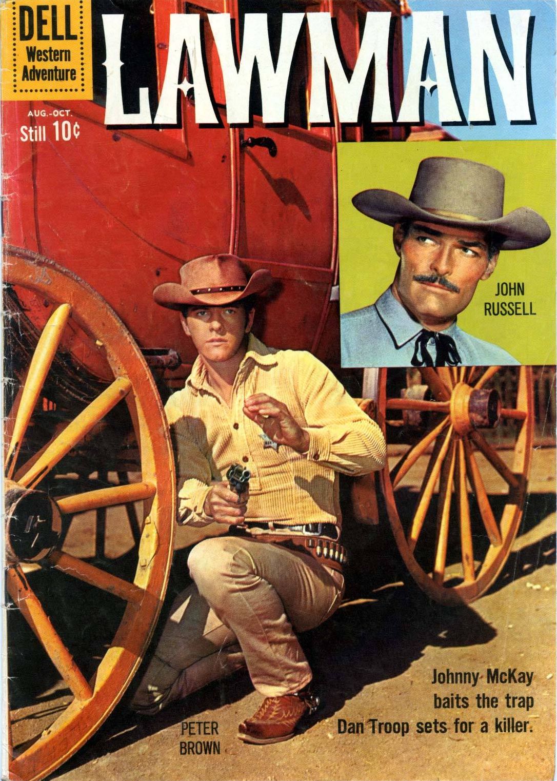 Lawman Number 5 Western Comic Book
