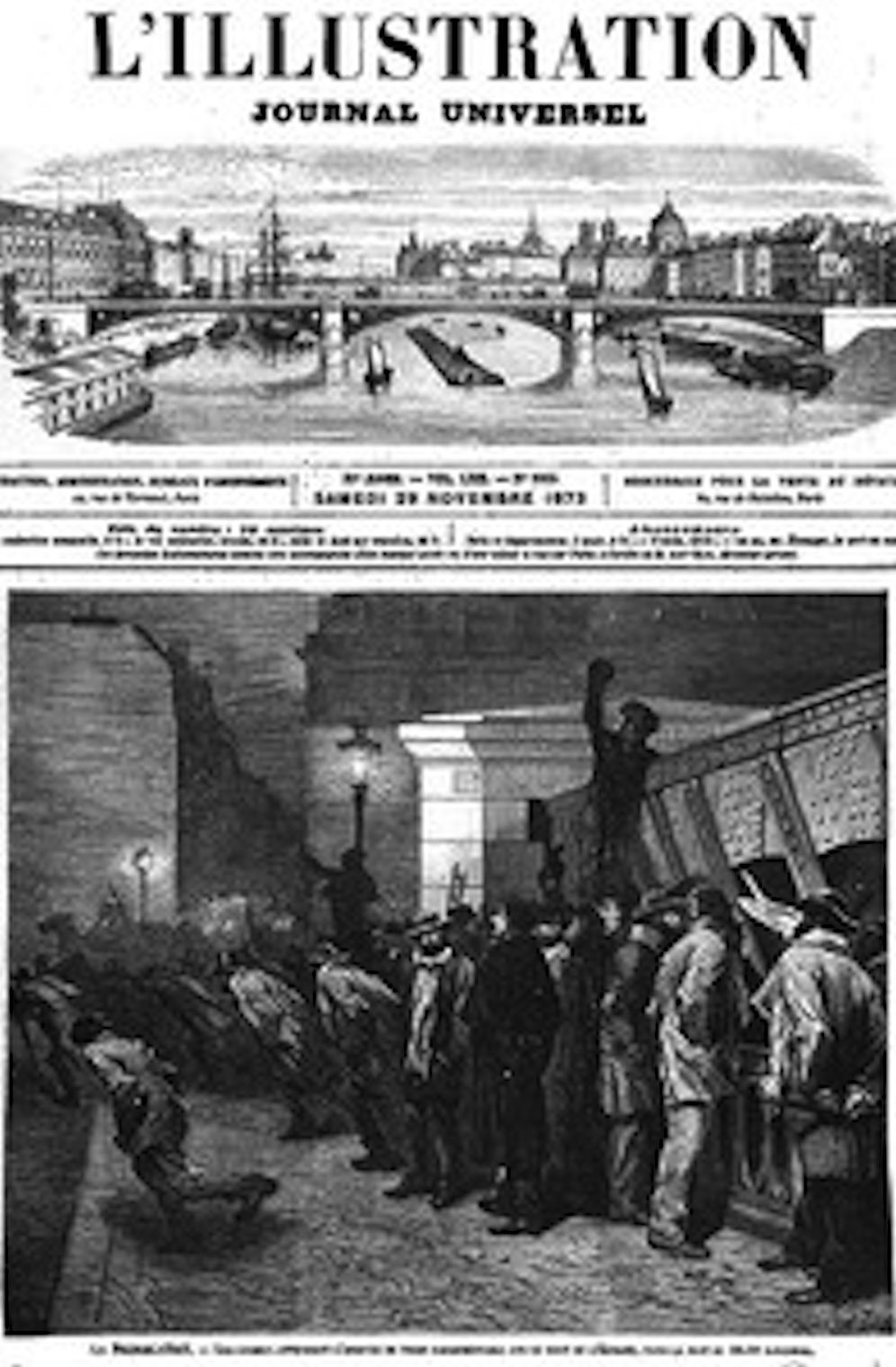 L'Illustration, No. 1605, 29 novembre 1873 (Illustrated)