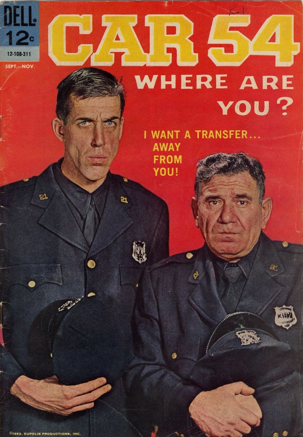 Car 54 Where Are You? Number 7 TV Comic Book
