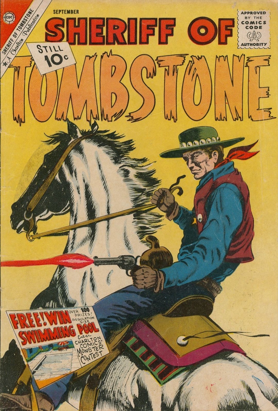 Sheriff of Tombstone Number 17 Western Comic Book