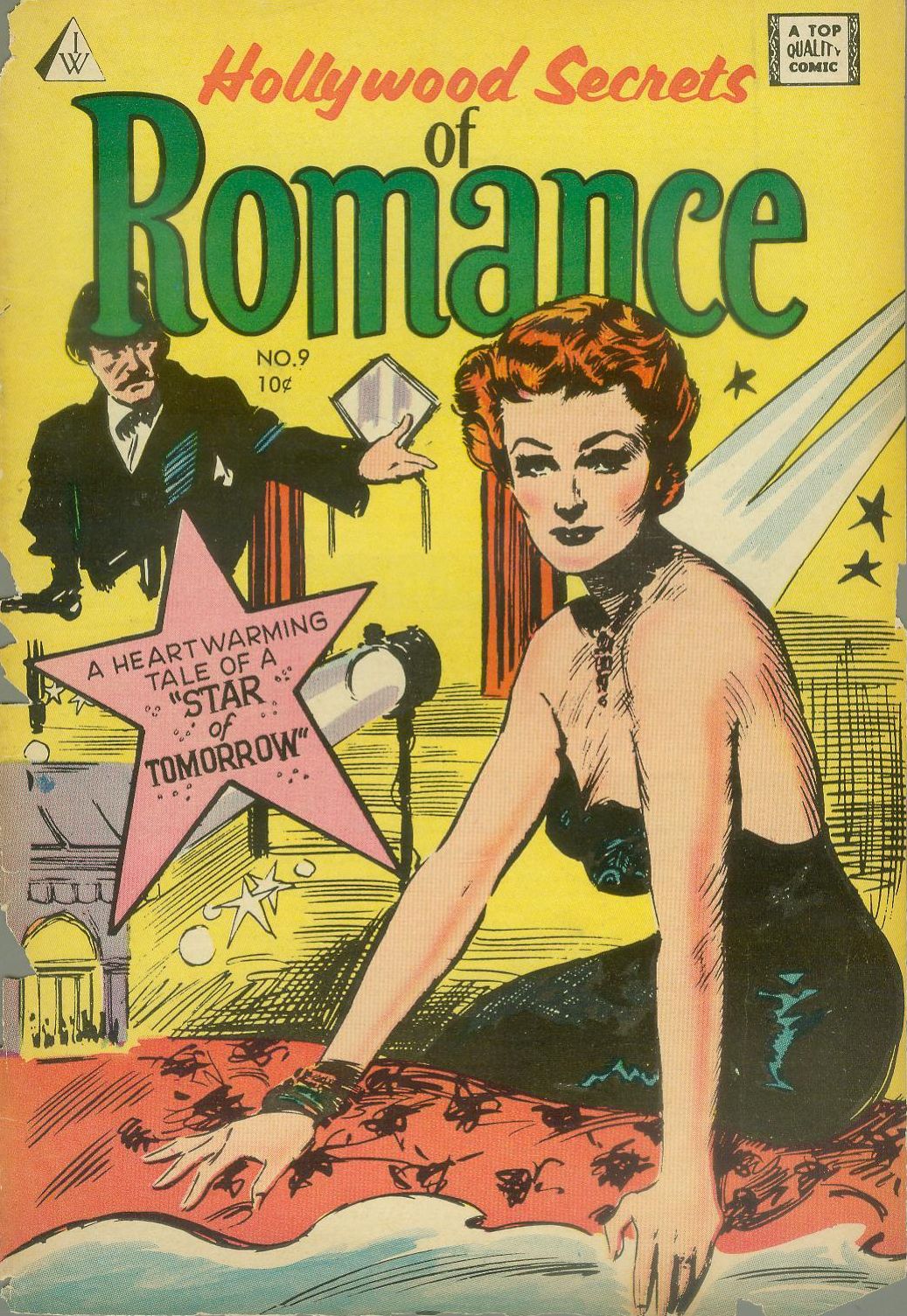 Hollywood Secrets of Romance Number 9 Love comic book
