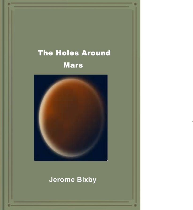 The Holes Around Mars
