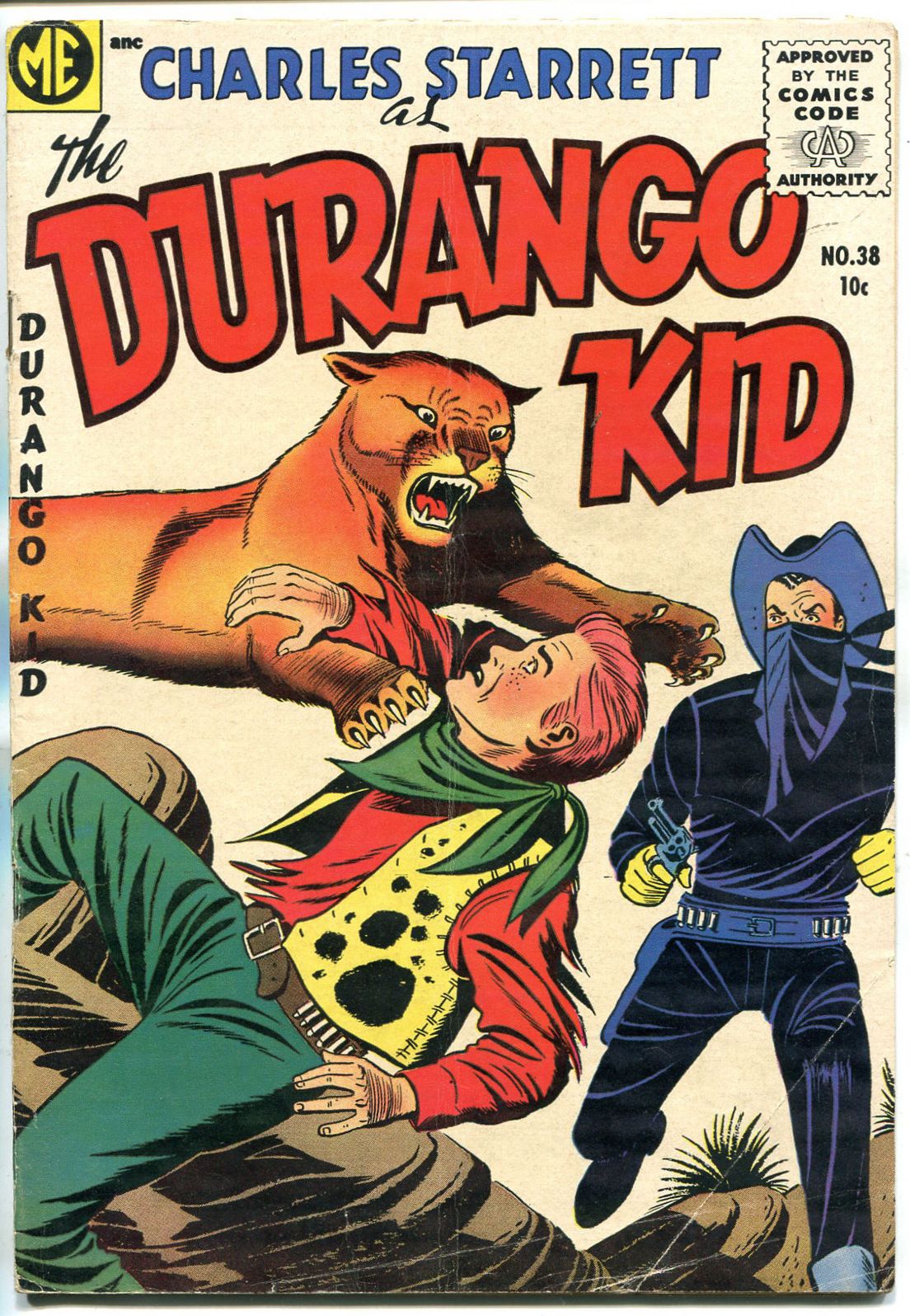 DURANGO KID Number 38 Western Comic Book