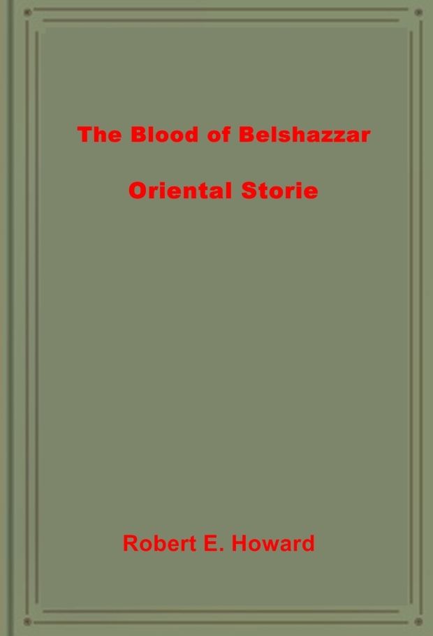 The Blood of Belshazzar