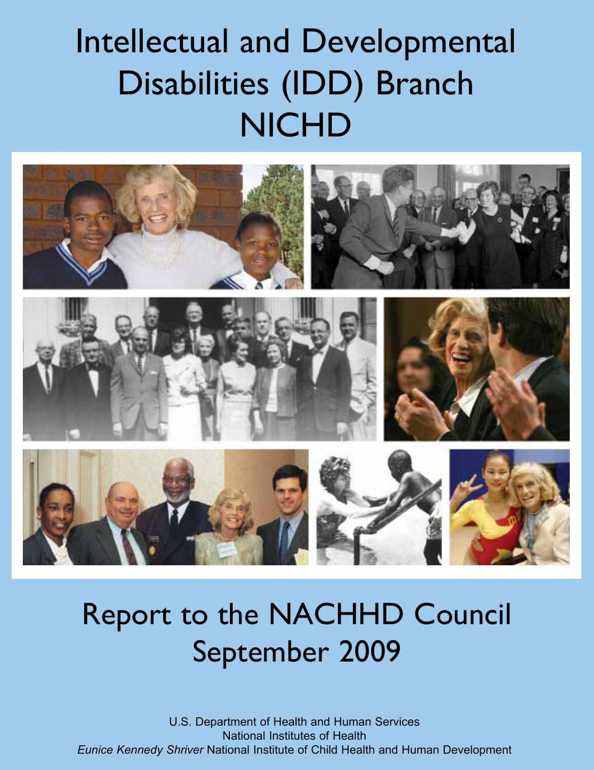 Intellectual and Developmental Disabilities (IDD) Branch