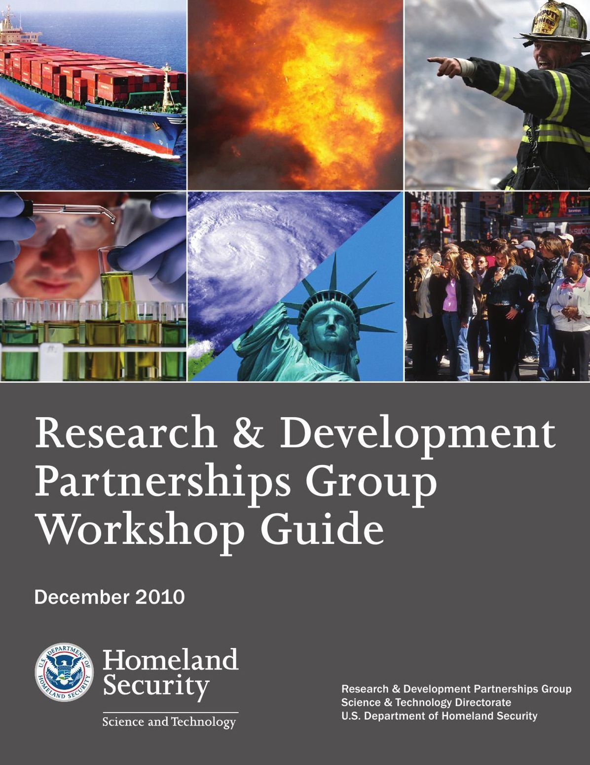 Research & Development Partnerships Group Workshop Guide