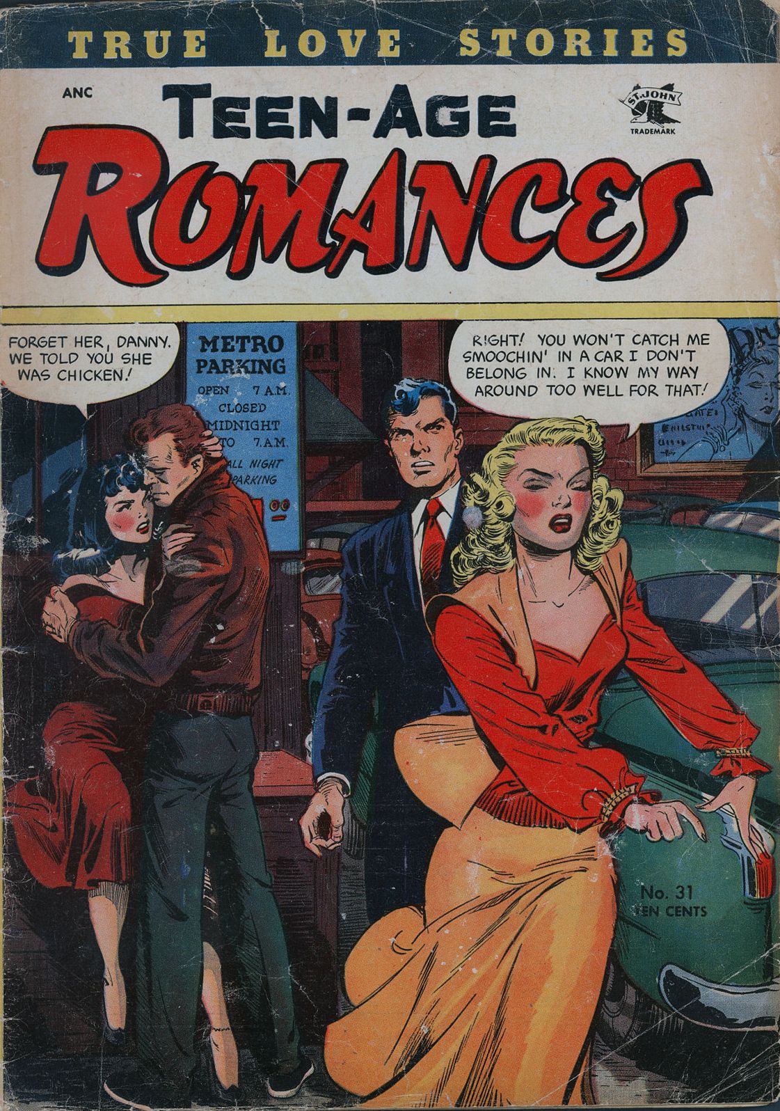 Teen Age Romances Number 31 Love Comic Book
