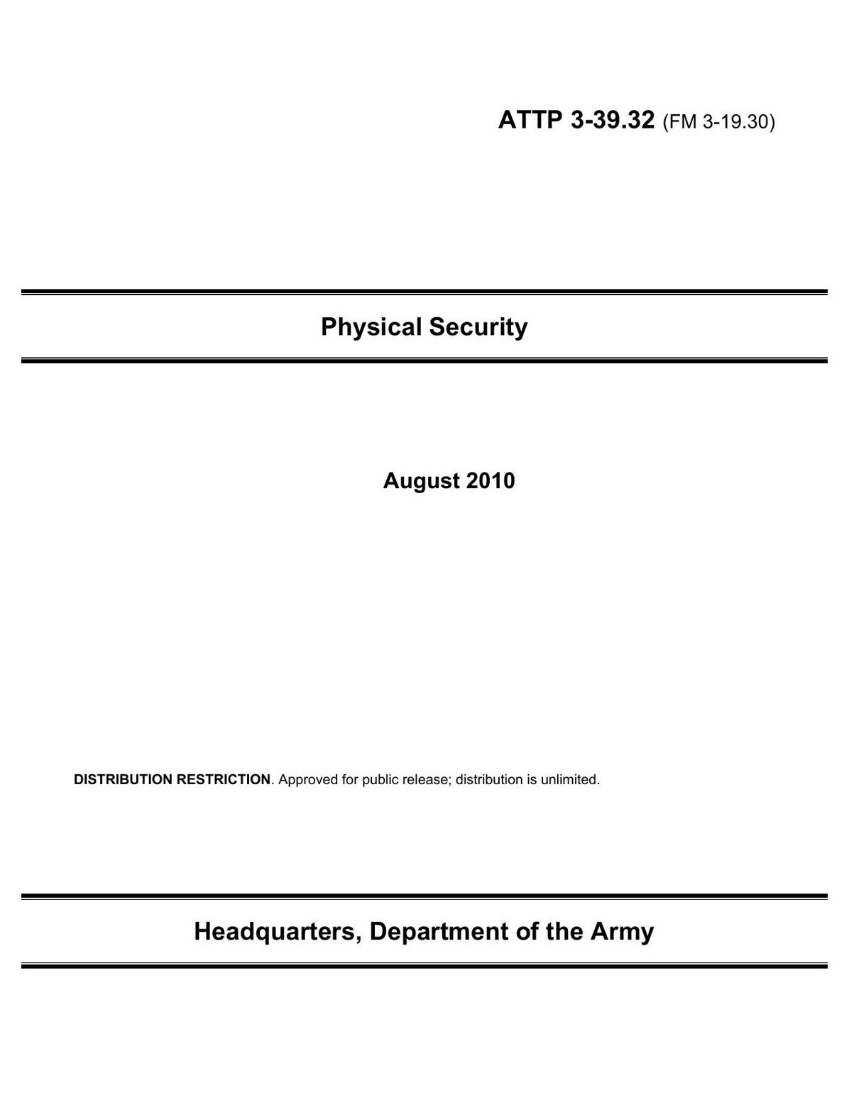 Physical Security