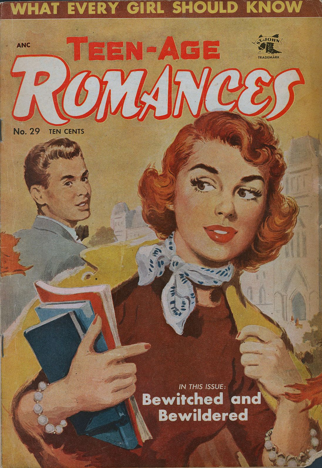 Teen Age Romances Number 29 Love Comic Book