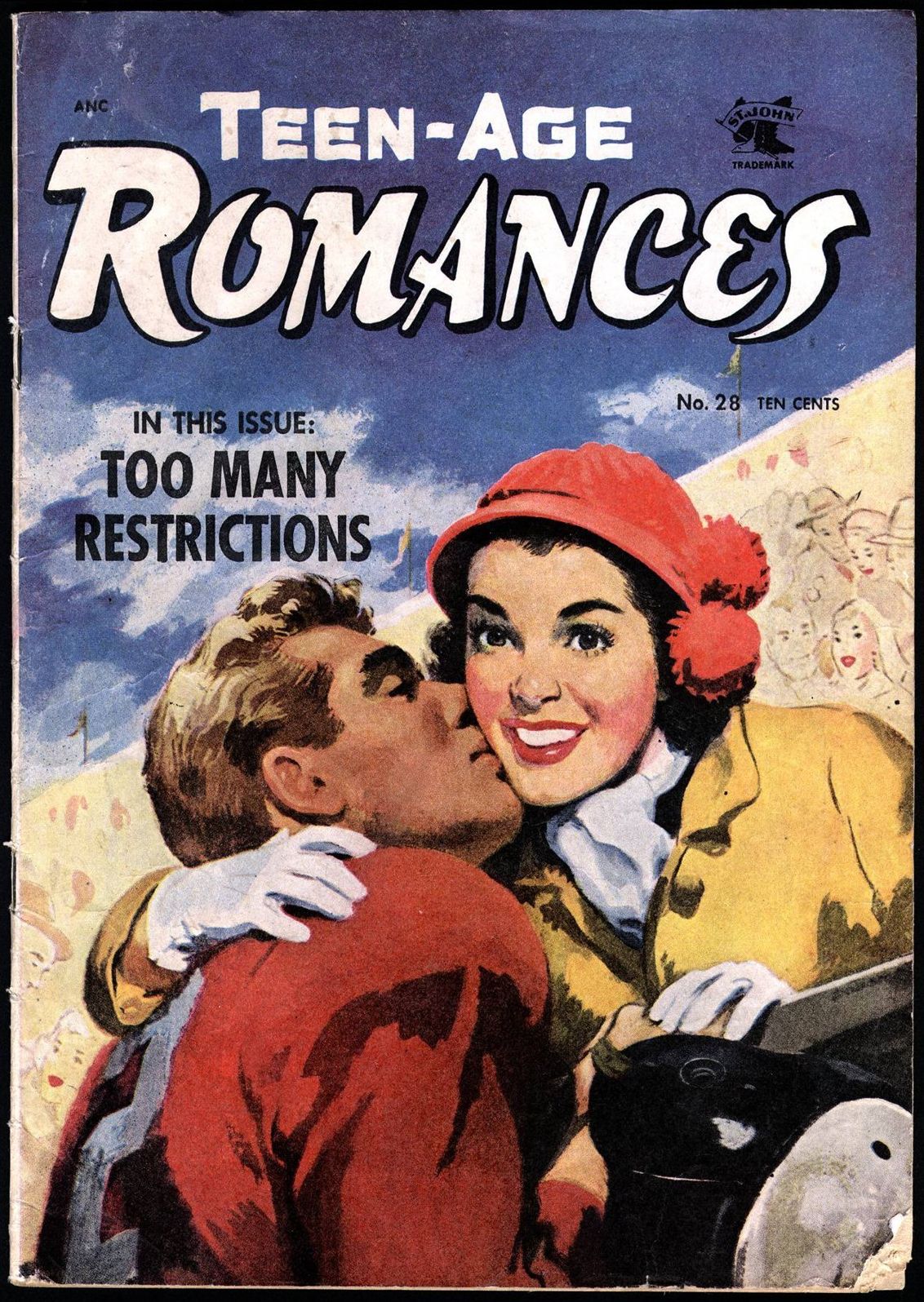 Teen Age Romances Number 28 Love Comic Book