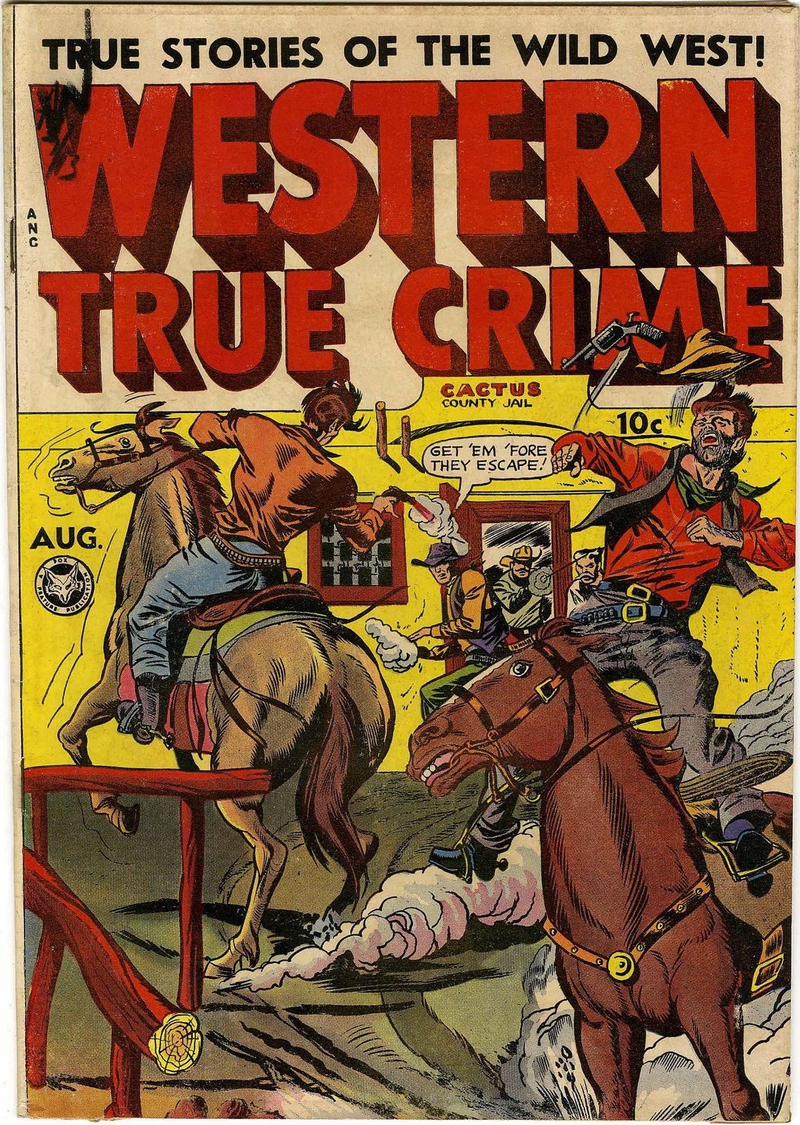 Western True Crime Number 15 Western Comic Book