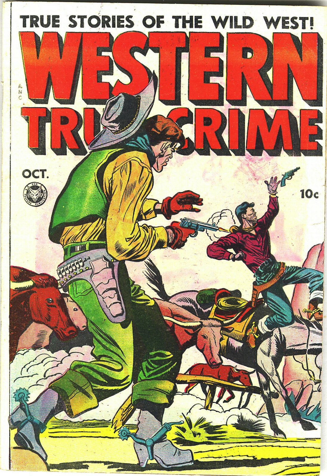 Western True Crime Number 16 Western Comic Book