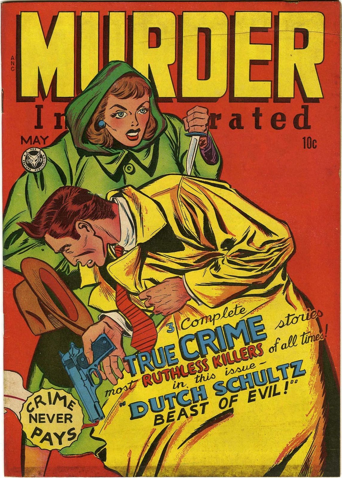 Murder Incorporated Number 3 Crime Comic Book
