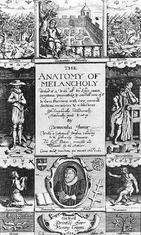 The Anatomy of Melancholy: Complete and Unabridged