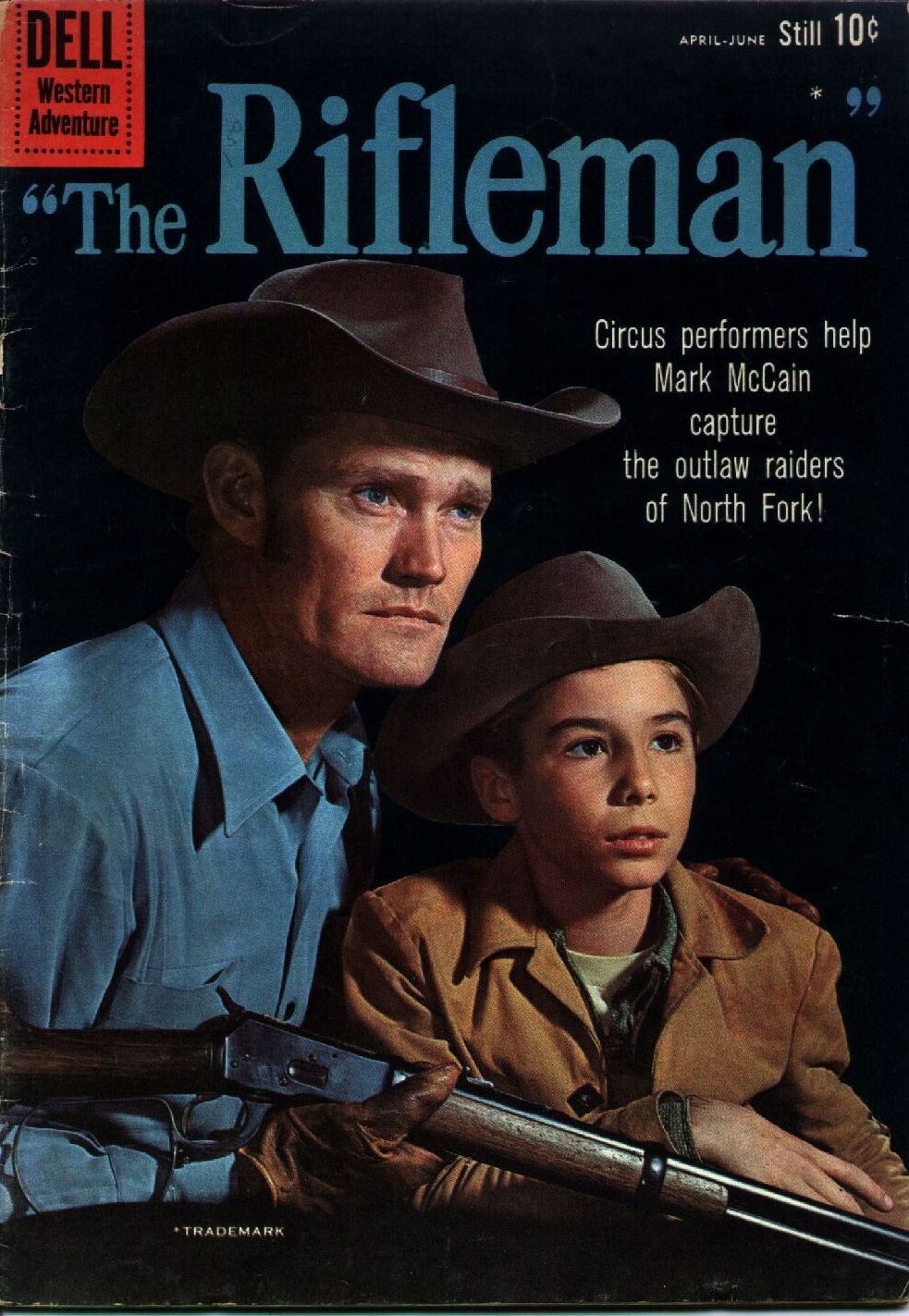 The Rifleman Number 3 Western Comic Book