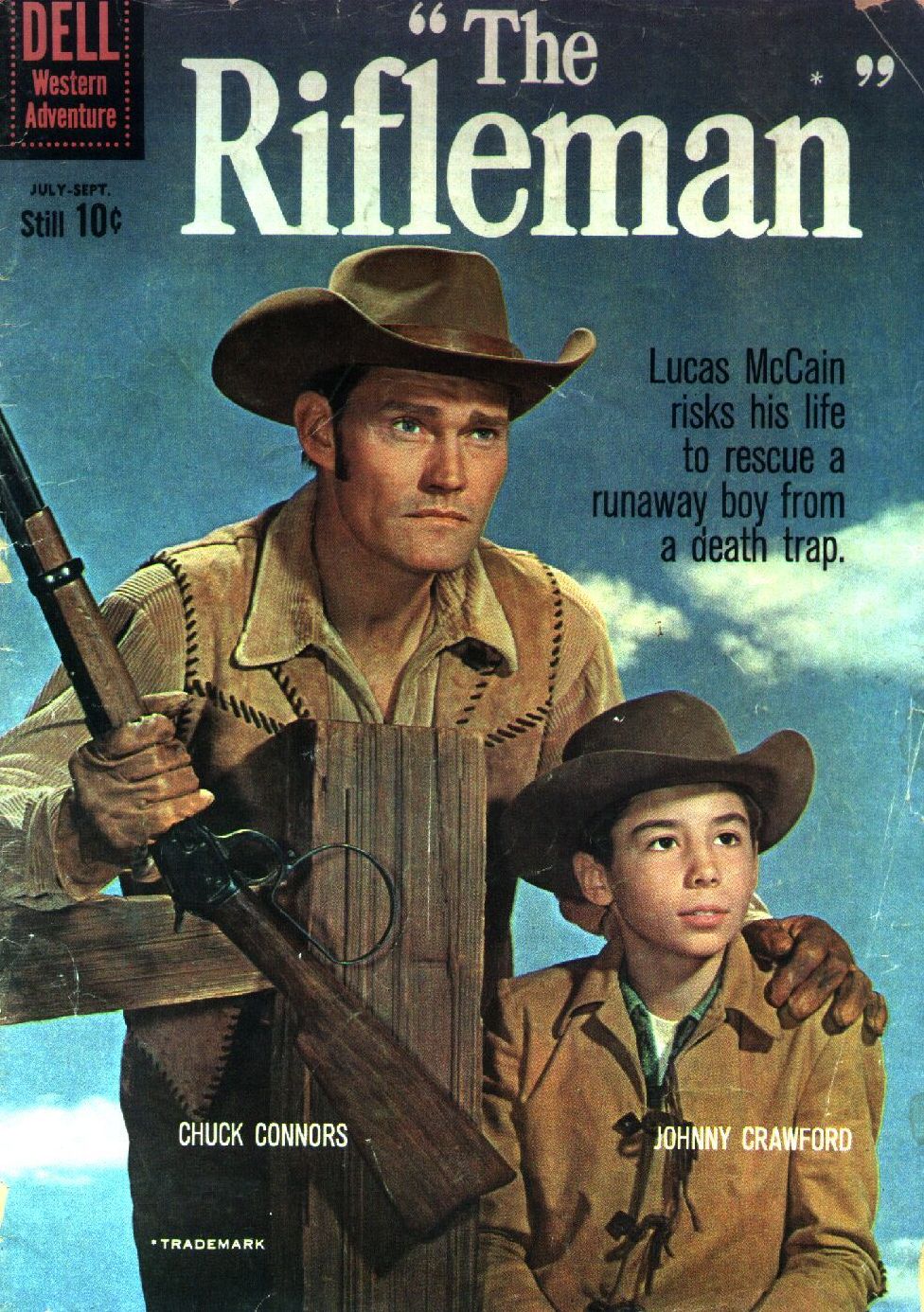 The Rifleman Number 4 Western Comic Book