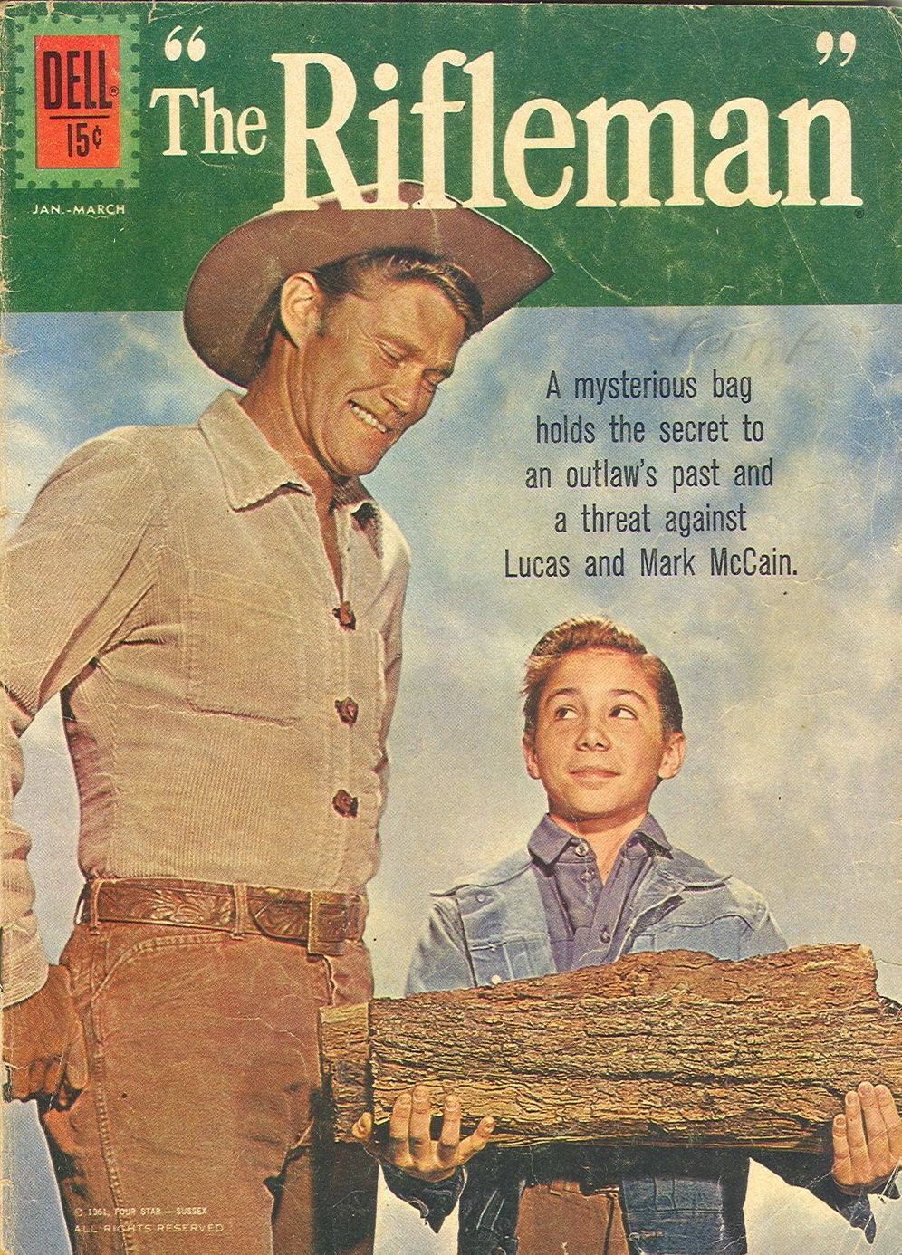 The Rifleman Number 10 Western Comic Book