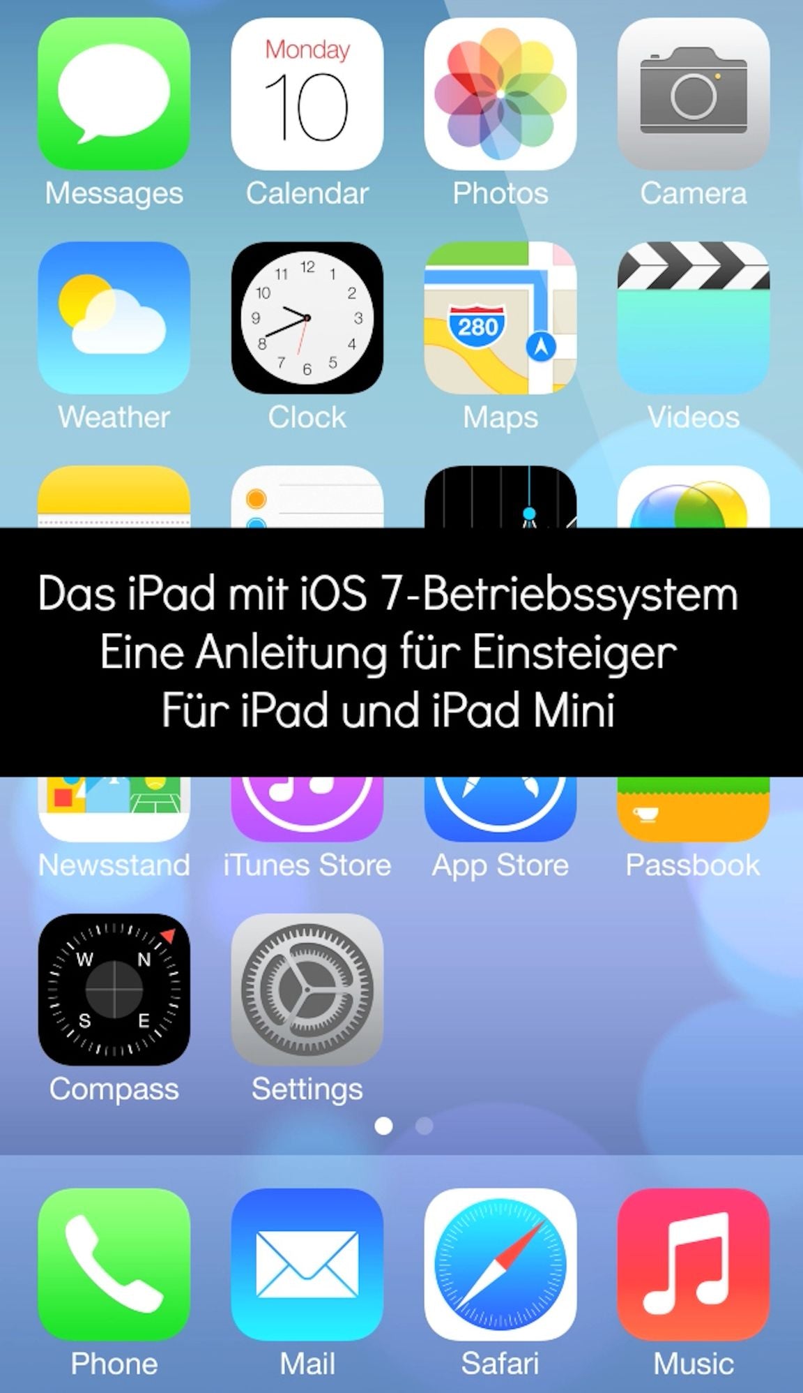 Das iPad mit iOS 7-Betriebssystem Eine Anleitung f&uuml;r Einsteiger F&uuml;r iPad und iPad Mini
