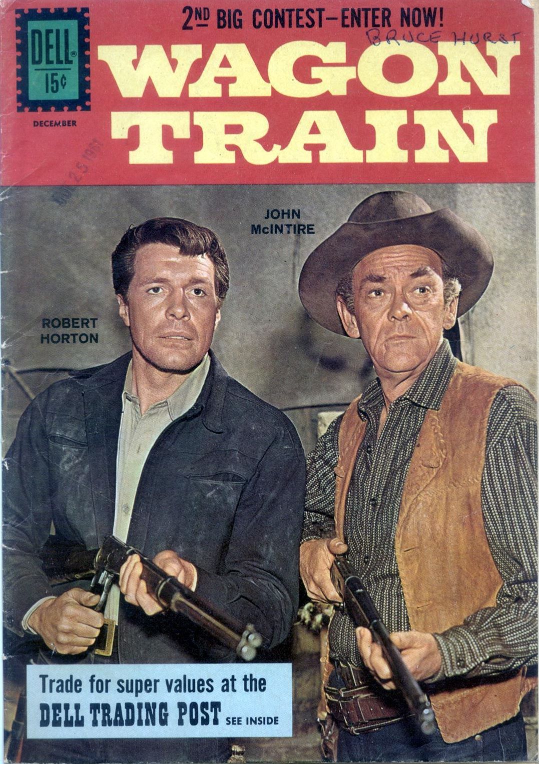 Wagon Train Number 11 Western Comic Book