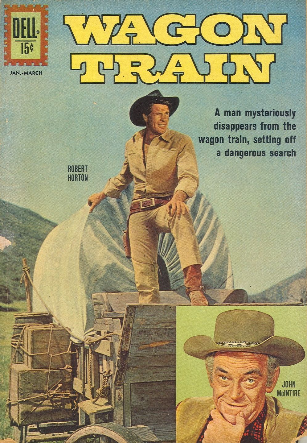 Wagon Train Number 12 Western Comic Book