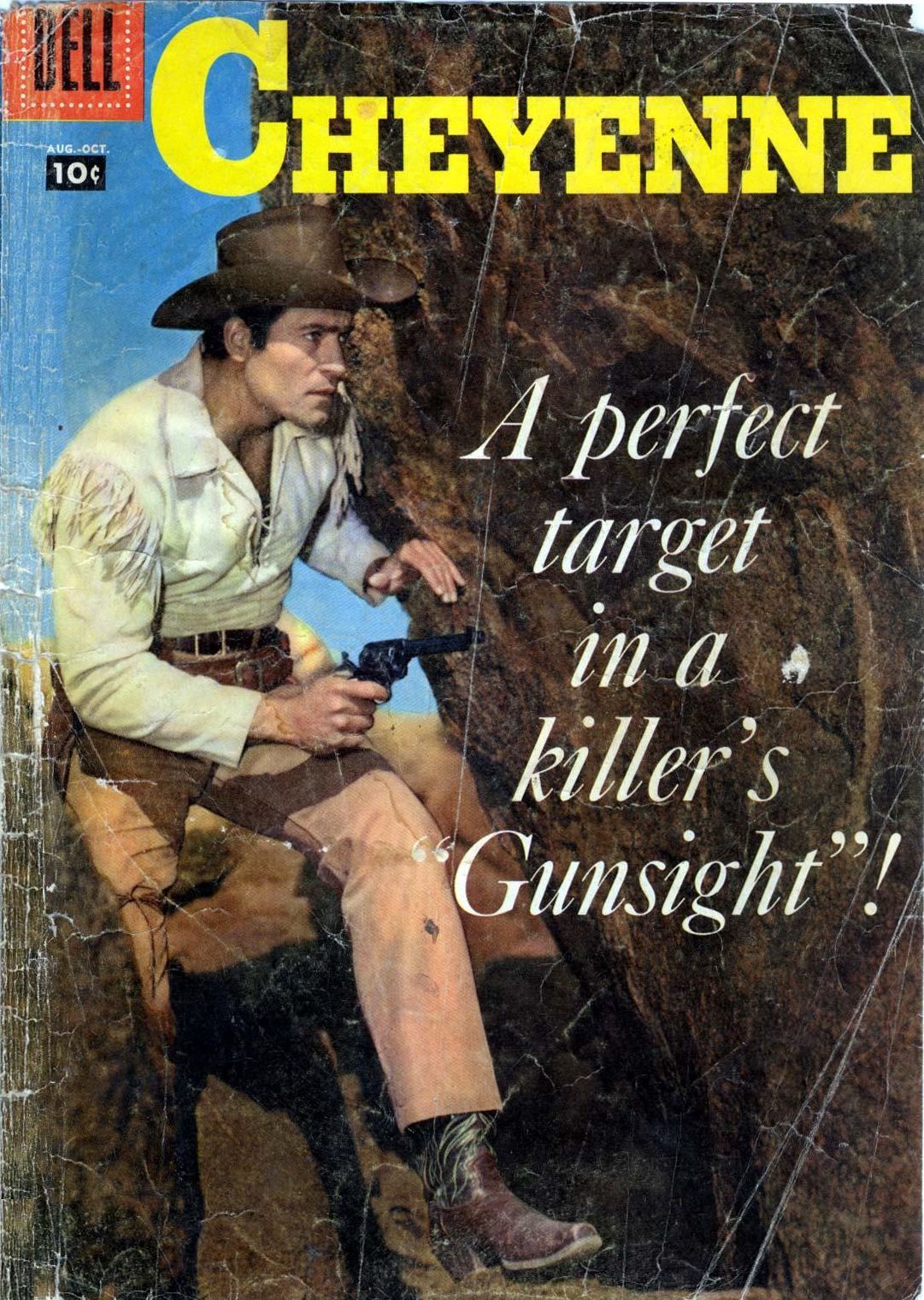 Cheyenne Number 4 Western Comic Book