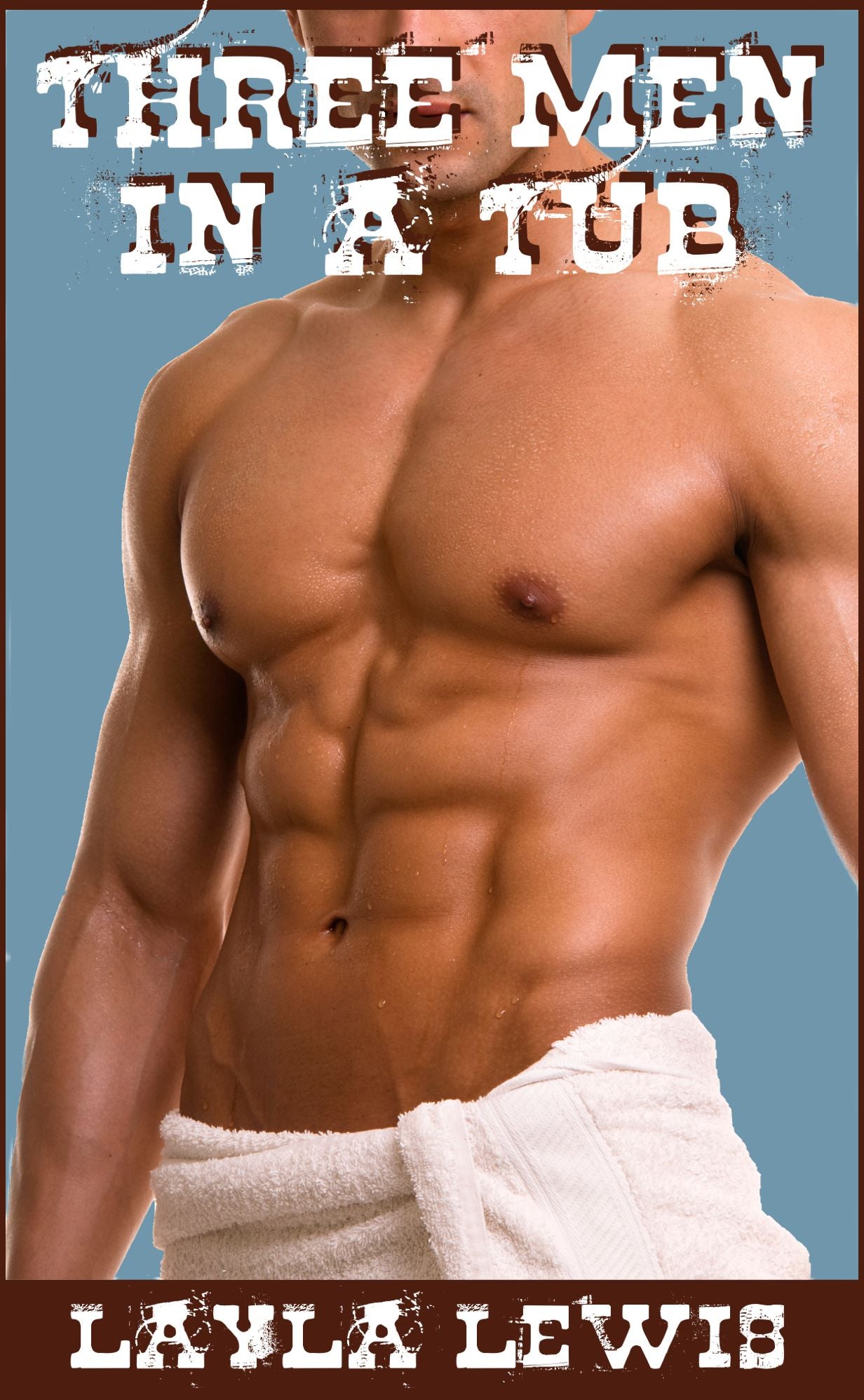 Three Men in a Tub (a nearly free Western foursome a2m erotica)