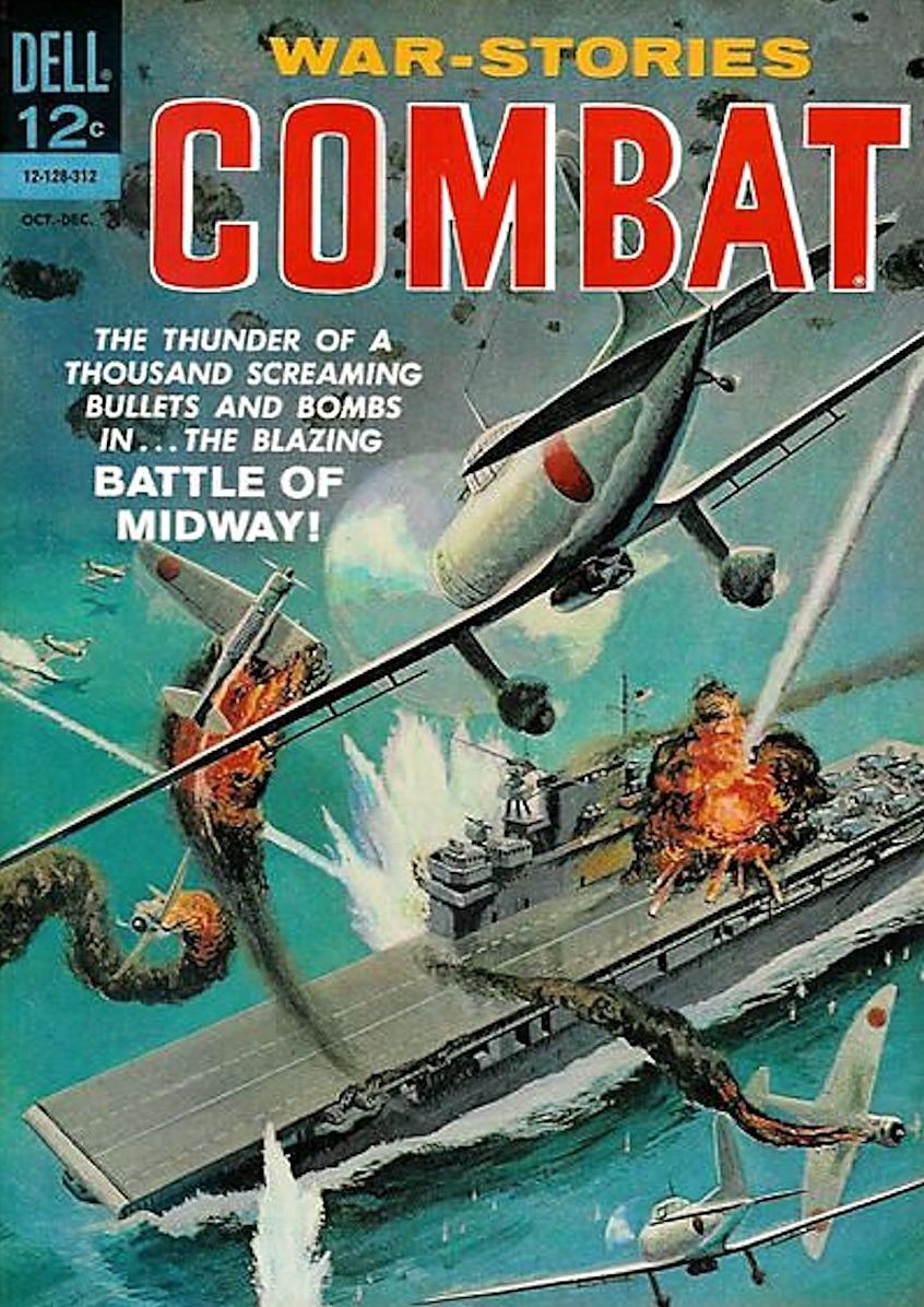 Combat Number 10 War Comic Book