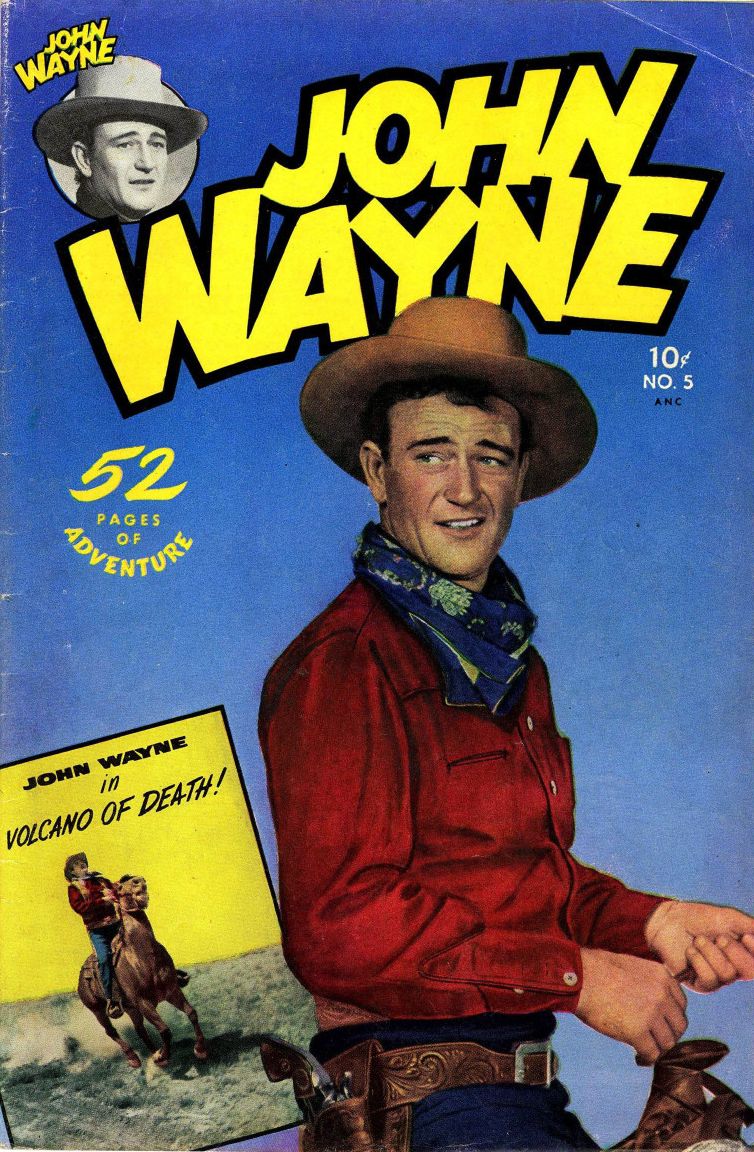 John Wayne Adventure Comics Number 5 Western Comic Book
