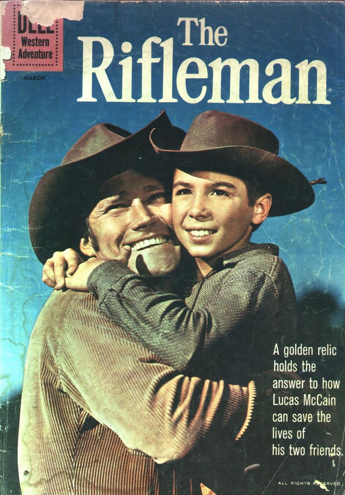 The Rifleman Number 6 Western Comic Book