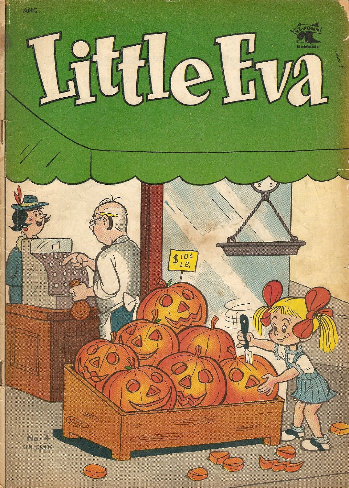 Little Eva Number 4 Childrens Comic Book