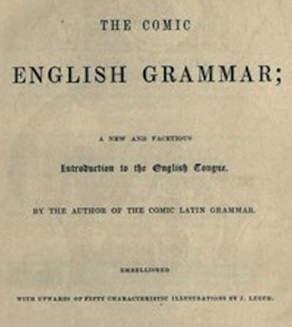 The Comic English Grammar (Illustrated)
