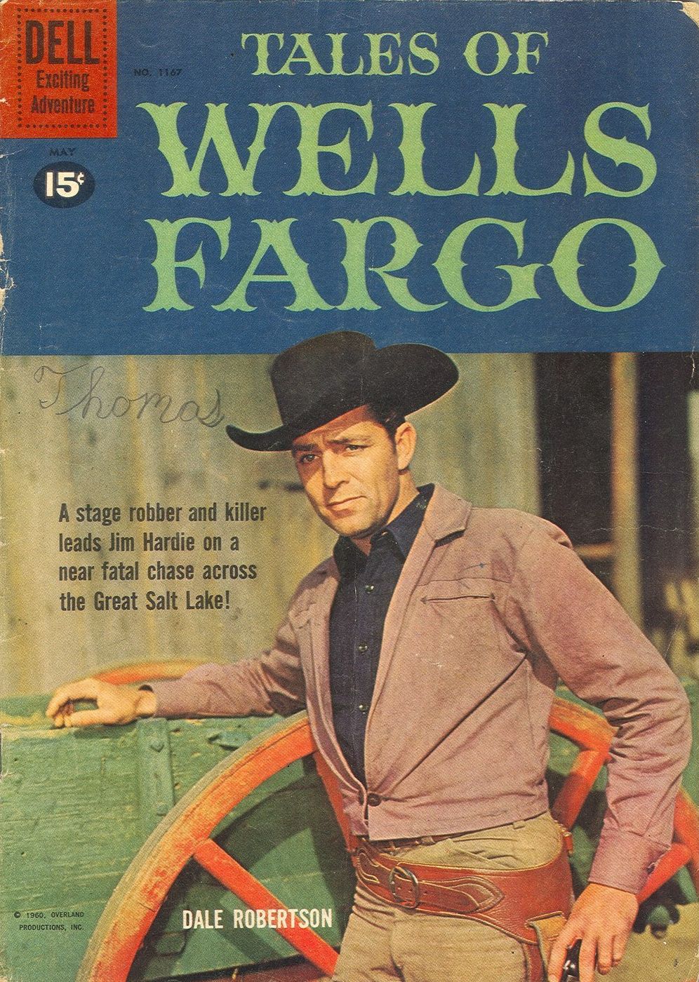 Tales of Wells Fargo Western Comic Book