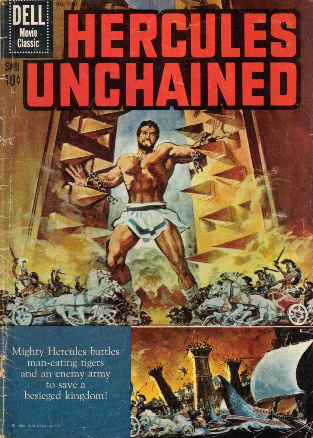 Hercules Unchained Movie Classic Comic Book