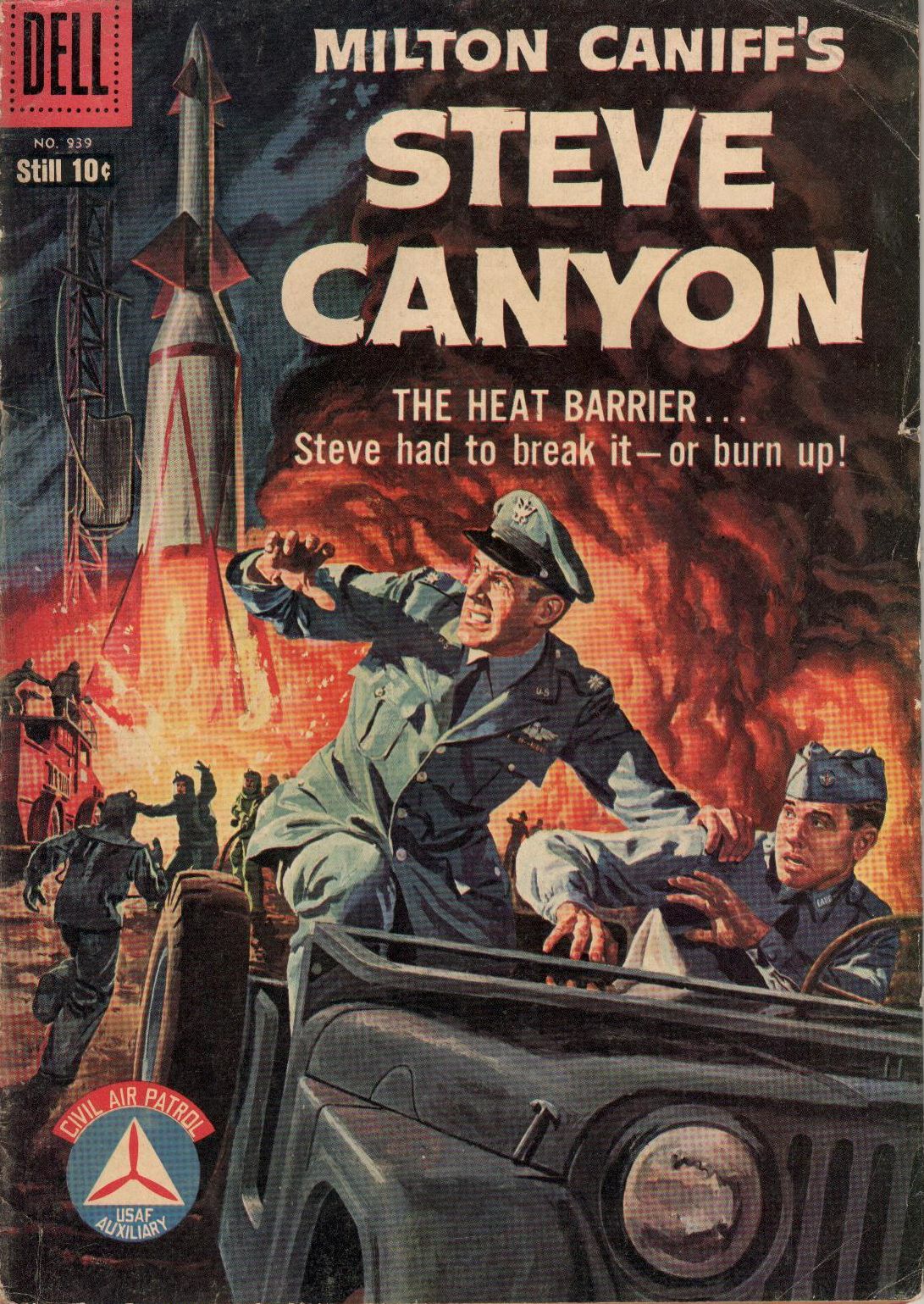 Steve Canyon Action Comic Book