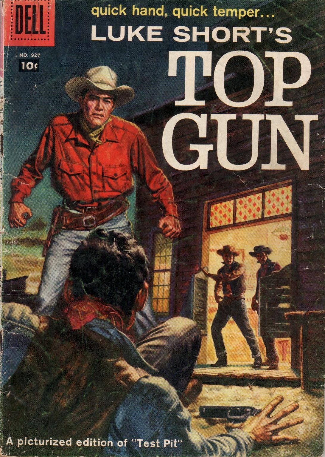 Luke Shorts Top Gun Western Comic Book