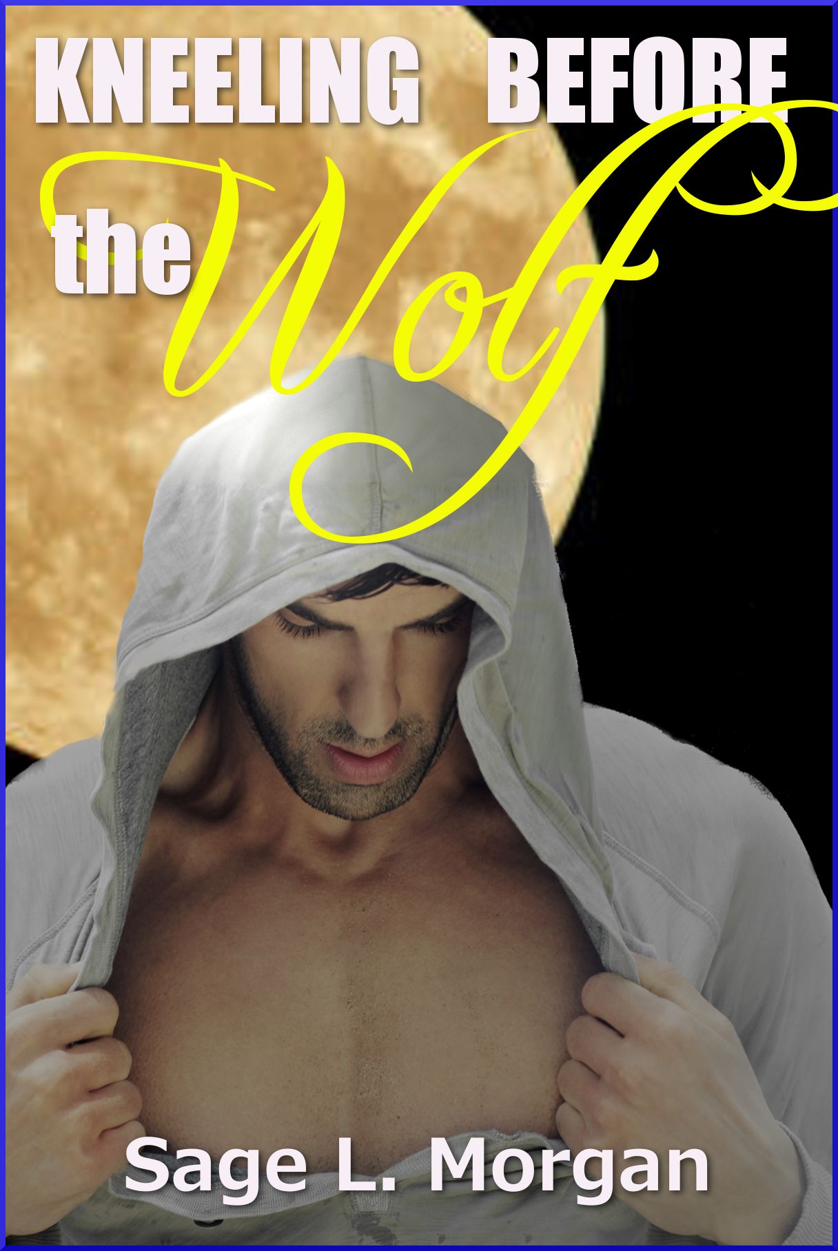Kneeling Before the Wolf (gay, werewolf, anal, rimming erotica)