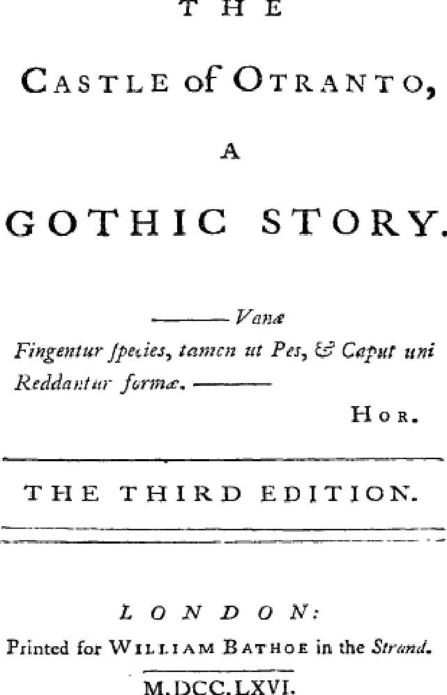 The Castle of Otranto (Annotated)