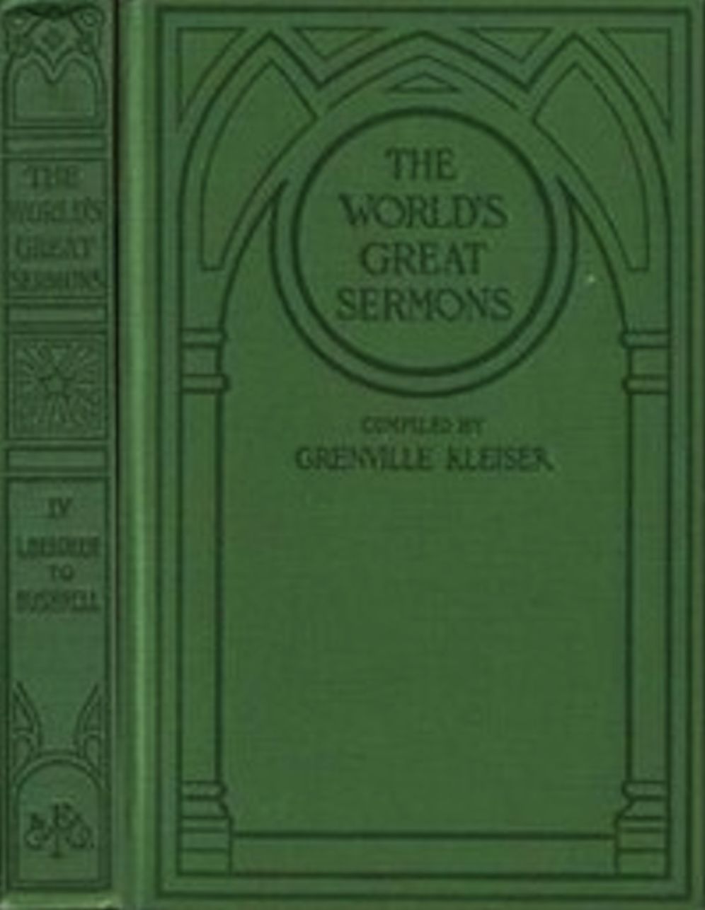 The World's Great Sermons, Volume 04 (Illustrated)