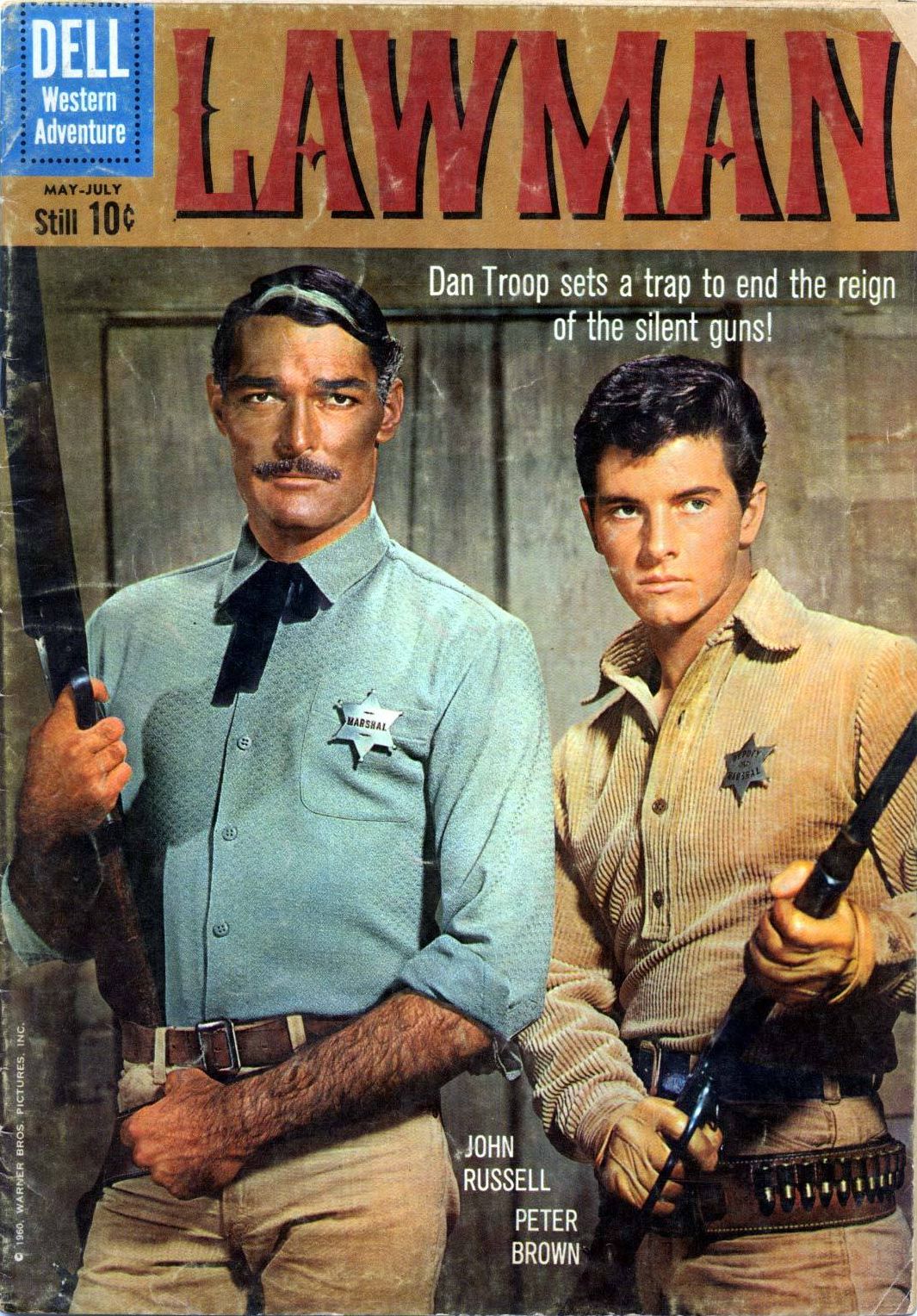 Lawman Number 4 Western Comic Book
