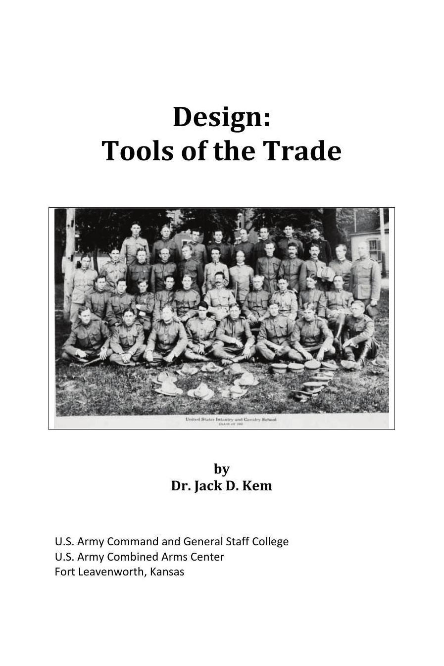 Design: Tools of the Trade