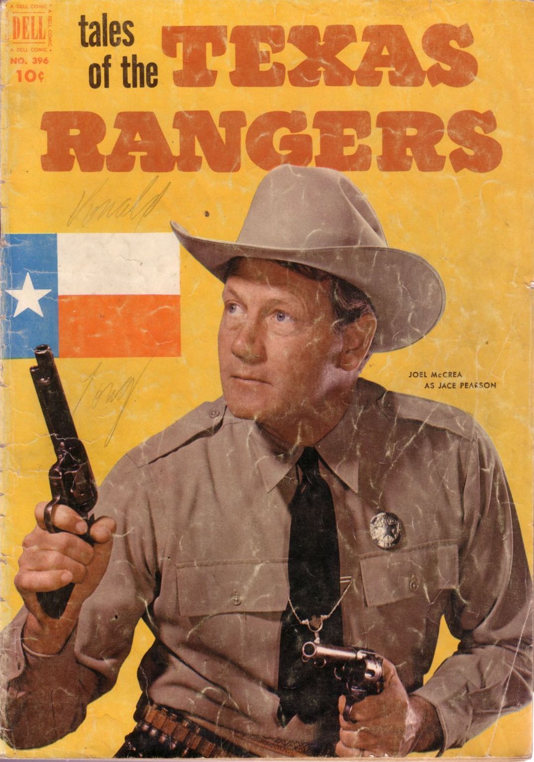 Tales of the Texas Rangers Western Comic Book