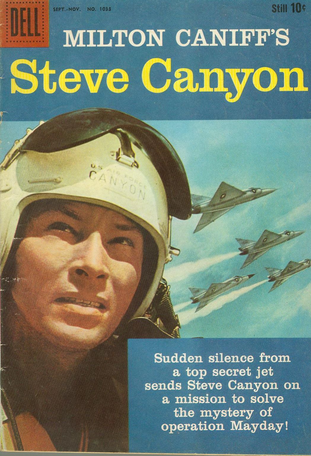 Steve Canyon Number 1033 Action Comic Book