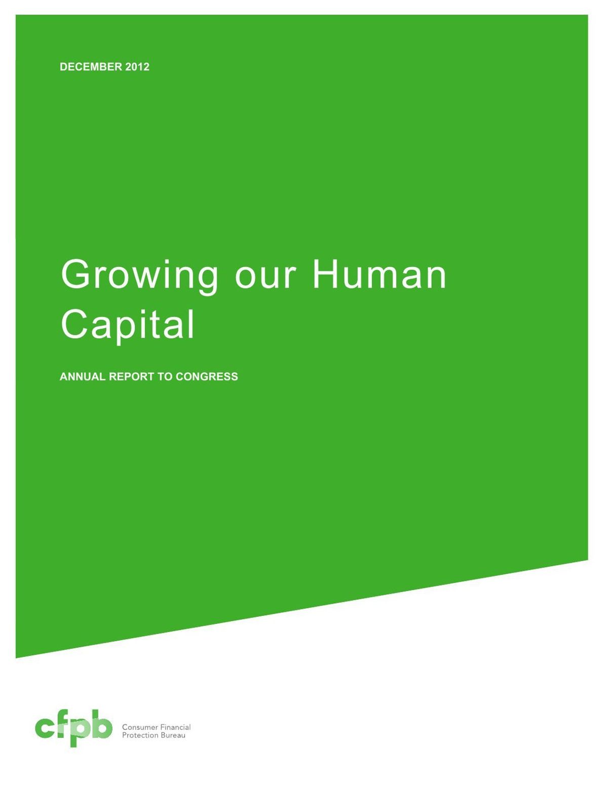 Growing our Human Capital