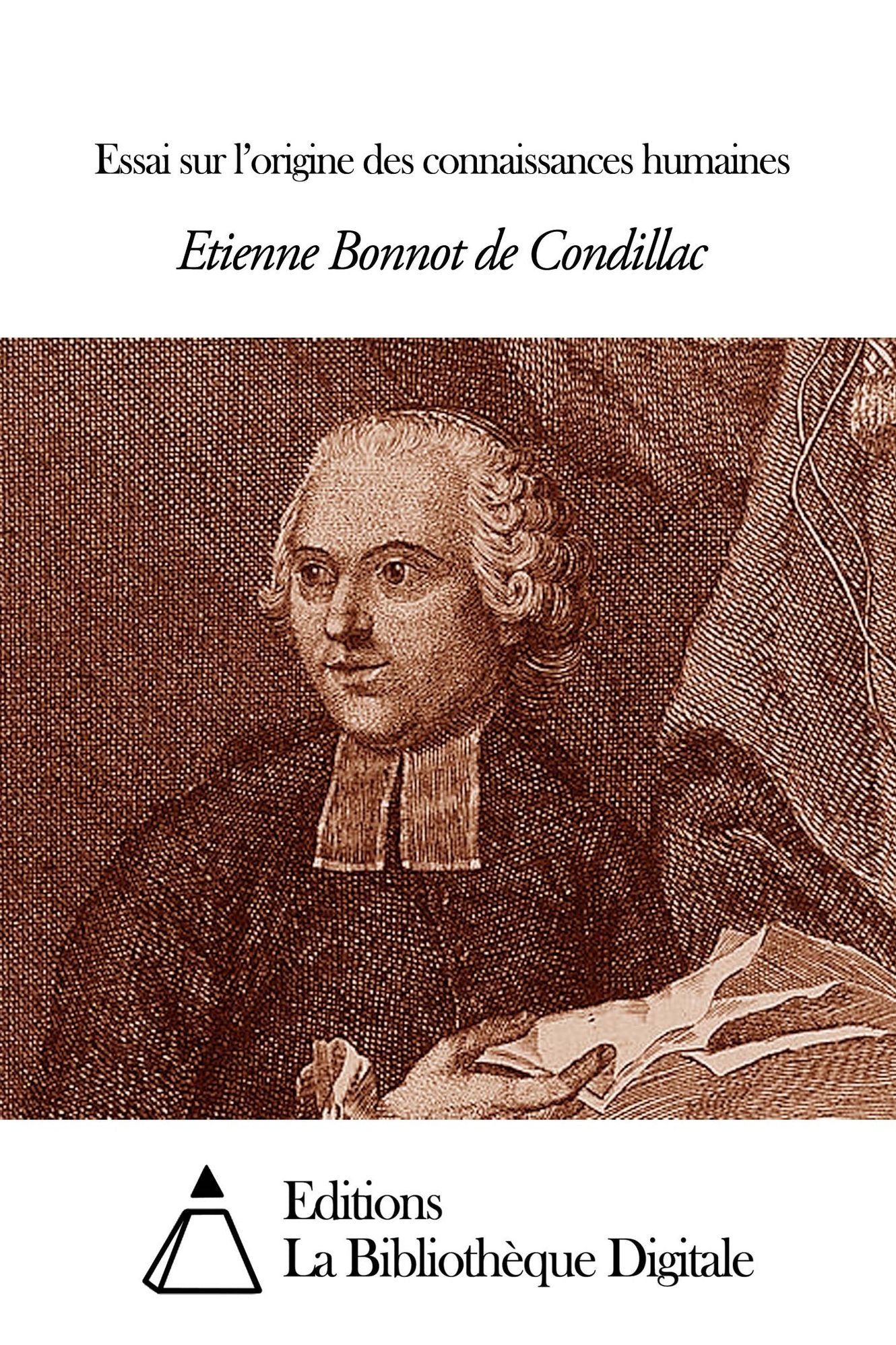 Essai sur l’origine des connaissances humaines
