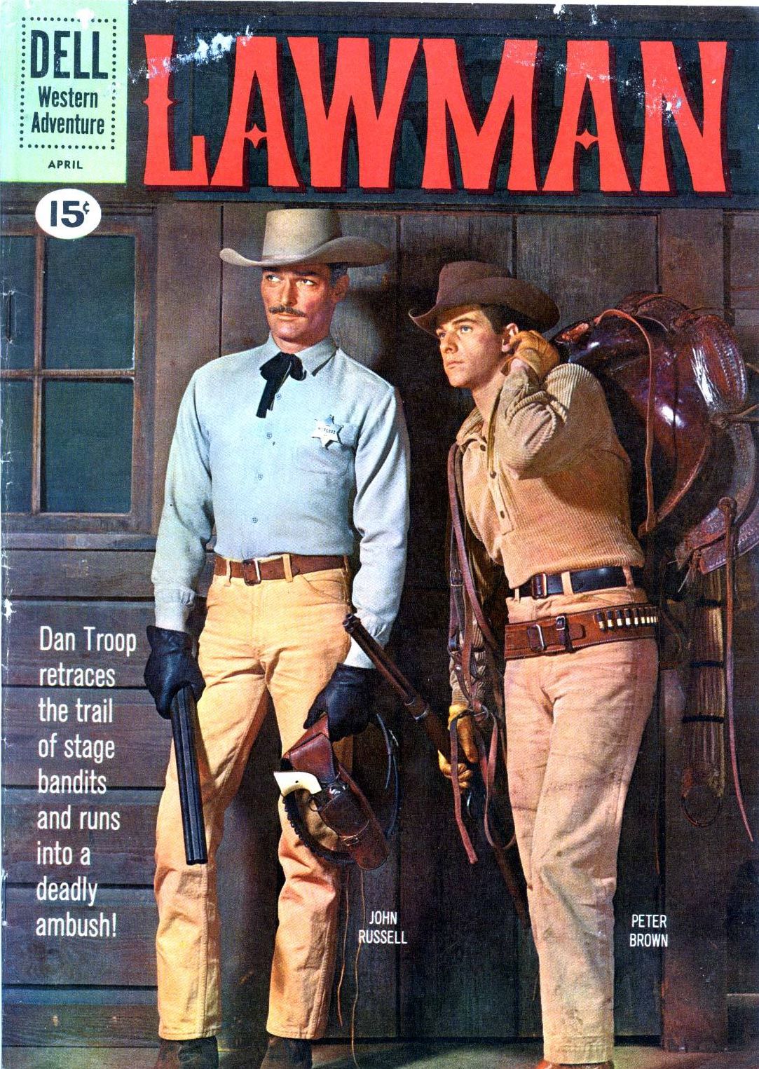 Lawman Number 7 Western Comic Book