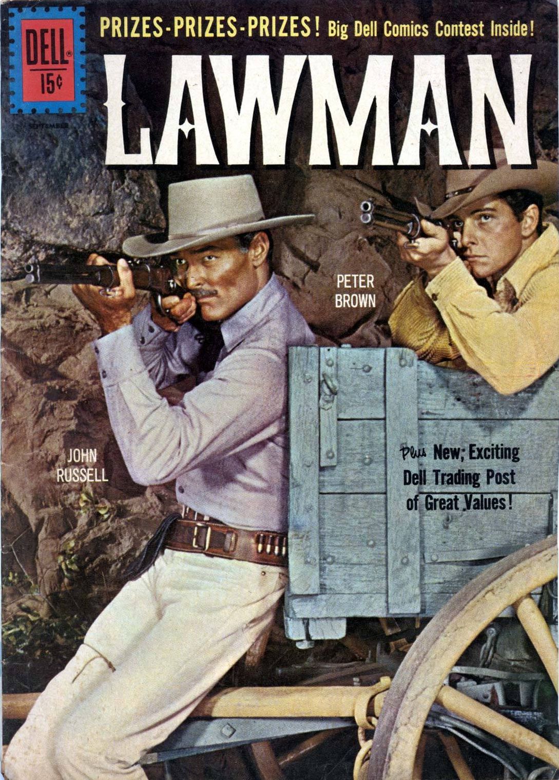 Lawman Number 8 Western Comic Book