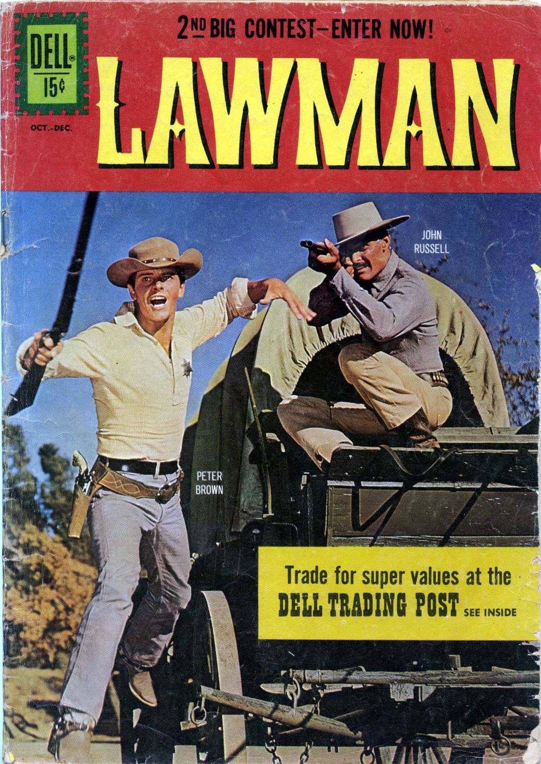Lawman Number 9 Western Comic Book
